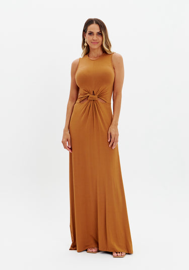502ve010005-LP VESTIDO SUPER MIDI COM TORÇÃO
