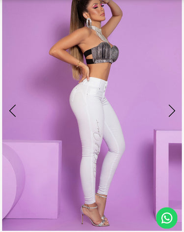65968 - PITBULL CALÇA SKINNY COLOR BR