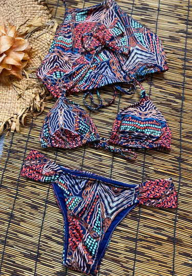 MR 3 PCS PRINTED BIKINI P