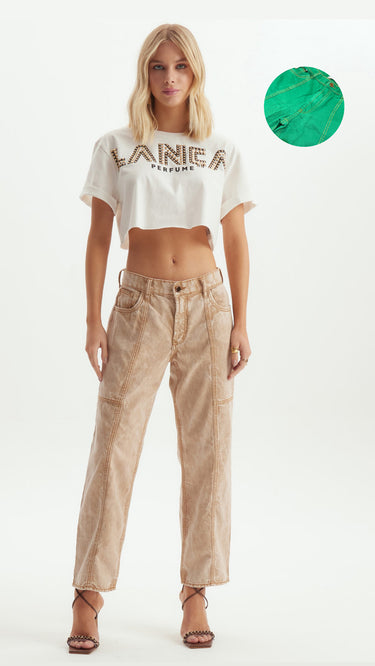 501CF006060-LP CALÇA SARJA RELAXED LOW