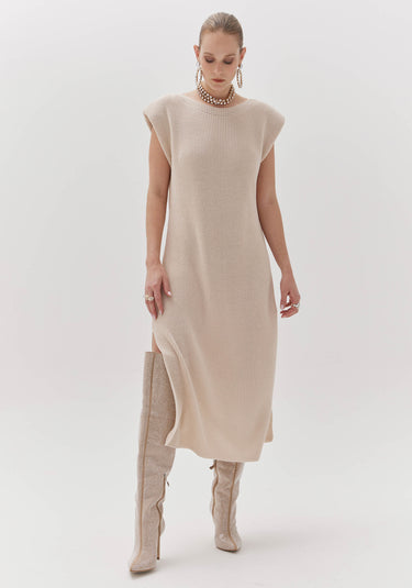 503VE000473- AMARANTE VESTIDO TRICO