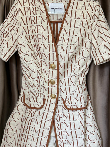 502MA001435 LP MONOGRAM JUMPSUIT