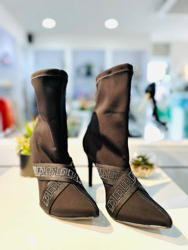 LP ミディアム ハイヒール ブーツ ESCR PT 35