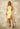 LA26287 - PW VESTIDO JUSTO DE ALÇA AMARELO P