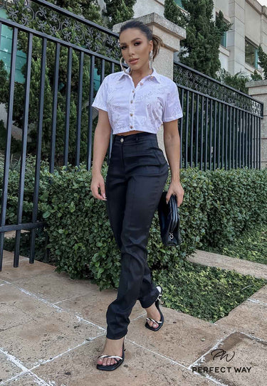 LP311209 - PW CALÇA TAFETA BOLSO FACA