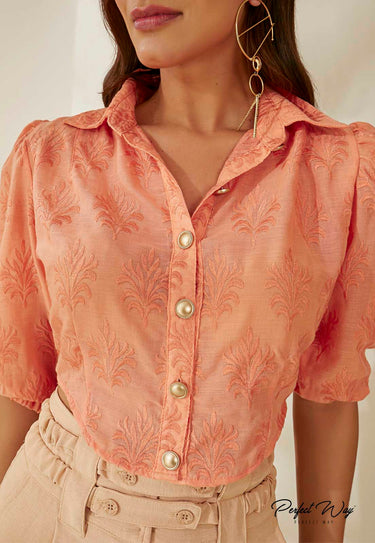 LV213203- PW CAMISA CROPPED