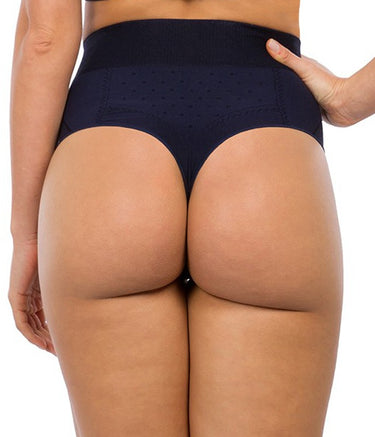 60016- PLIE SHAPE SHINE CLASSIC THONG PANTIES