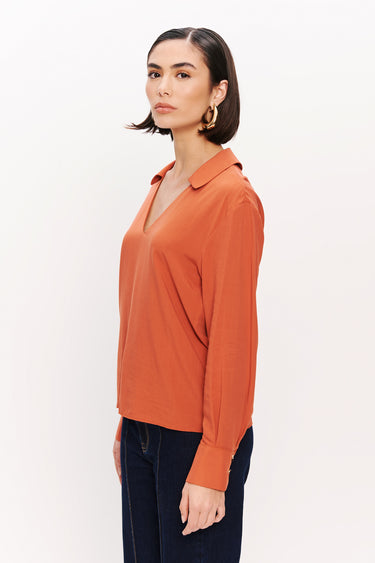 CAM32670 - DIMY CAMISA MANGAS DE VISCOSE