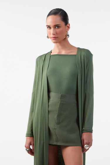 CAS33296 - DIMY CASACO CARDIGAN ALONGADO DE VISCOSE