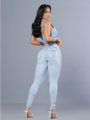 89060 PITBULL JEANS CALÇA CINTURA PERFEITA