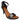 Z5633 - DAKOTA BLACK SANDAL WITH SHINE