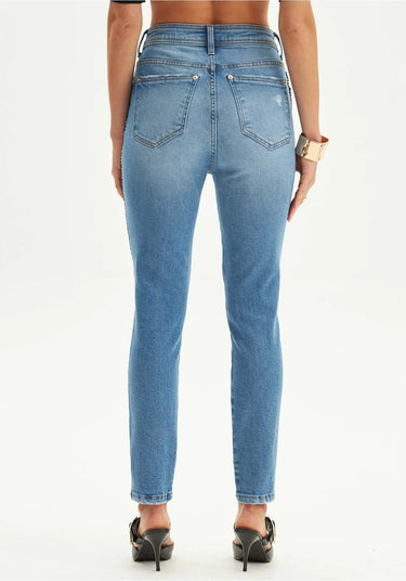 501CF006510 - LP CALÇA JEANS SKINNY SUPER HIGH