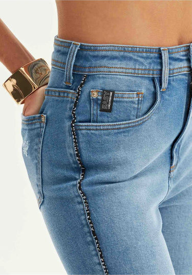501CF006510 - LP CALÇA JEANS SKINNY SUPER HIGH