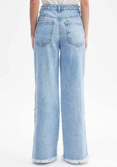501CF006291 - LP CALCA JEANS BORDADA