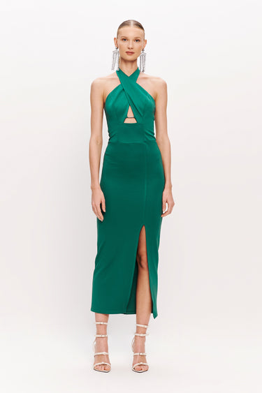 VES33005 - DIMY VESTIDO SUPERMIDI COM FENDA