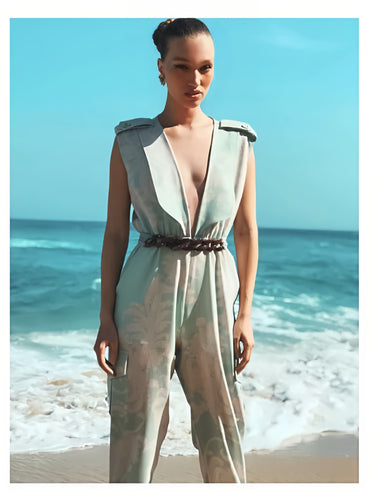 502MA000996 - LP LONG OVERALLS WITH BELT