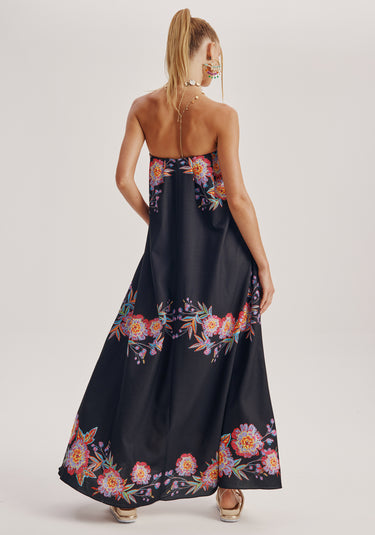 502VE007138 AMARANTE VESTIDO LONGO