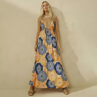 526VE000255 LP VESTIDO AMARRACAO LARANJA