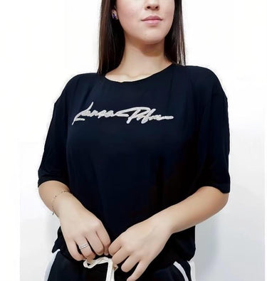 502TS001526 LP T-SHIRT CROPPED WRITING