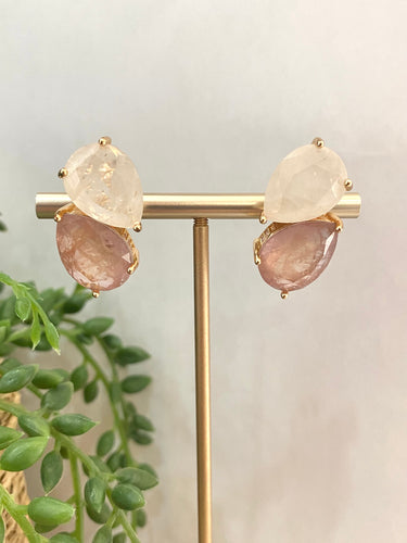 221201-107 IMPORTED EARRINGS WITH STONES