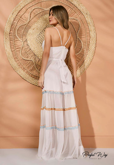 LA26220 - PW VESTIDO LONGO ABERTURA