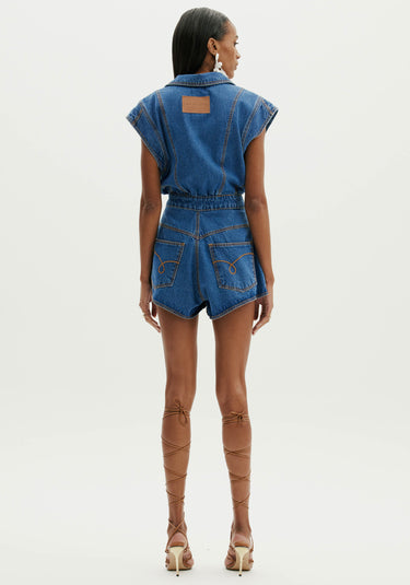 501MA000315 - MACAQUINHO JEANS AMARANTE