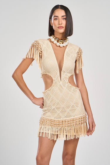 35024 - MONDABELLE VESTIDO MELISSA - BEGE