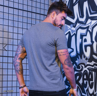 42125 PITBULL CAMISETA MASCULINA