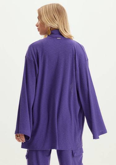 502CD000111- LP CARDIGAN OVERSIDE