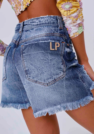 501SH001663- LP SHORT JEANS C/ CINTO
