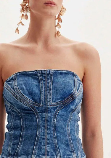 501BL000435 - LP BLUSA JEANS TOMARA QUE CAIA