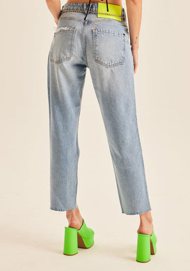 501CF005606 - LP CALÇA JEANS RETA HIGH