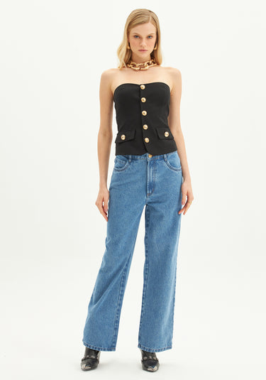501CF006422 - LP CALÇA JEANS FULL LENGHT