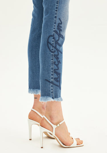 501CF006541 - LP CALÇA JEANS ANKLE SUPER HIGH