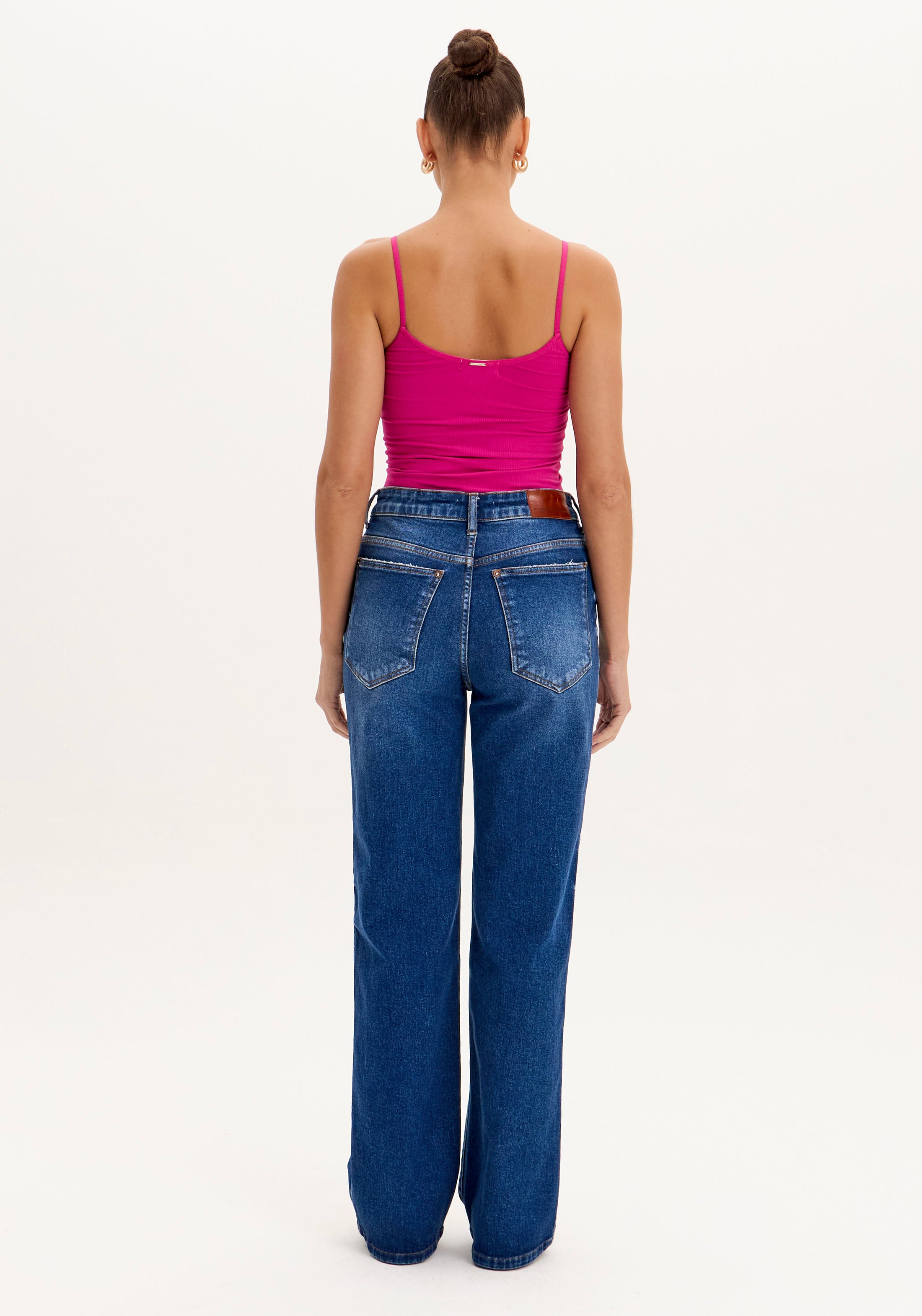 501CF007887 - LP CALÇA JEANS WIDE LEG