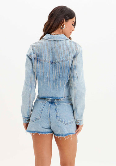 501JA000995 - LP JAQUETA JEANS SHINE