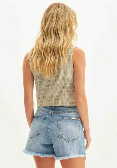 501SH002430 - LP SHORT JEANS COMFORT LOOSE CINTURA ALTA