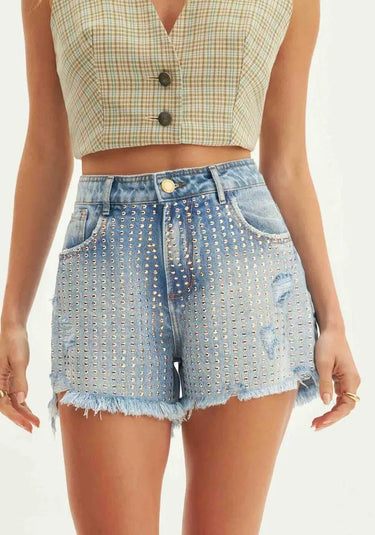 501SH002430 - LP SHORT JEANS COMFORT LOOSE CINTURA ALTA
