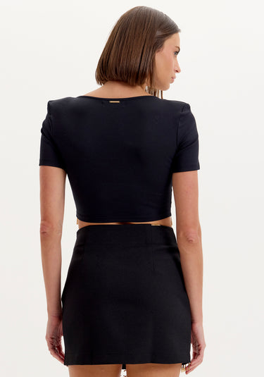 502BL007762 - LP BLUSA CROPPED MANGA