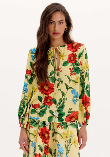 502BL007970 - LP BLUSA FLUIDA ESTAMPA FLORAL