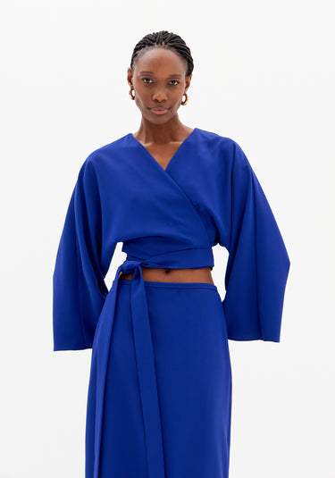 502BL009015 - LP BLUSA MANGA LONGA COM AMARRAÇÃO