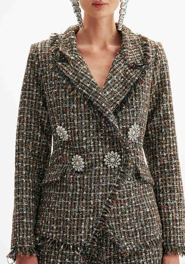502BZ000690 - AMAR BLAZER SLIM COM TRANSPASSE