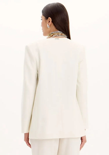502BZ000886 - LP BLAZER OVERSIZED ALFAIATARIA C/MONOGRANA DA GRIFE