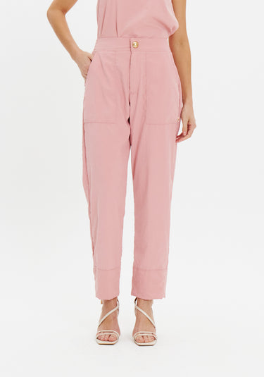 502CF002592 - LP CALÇA CARROT COM BOLSO CARGO