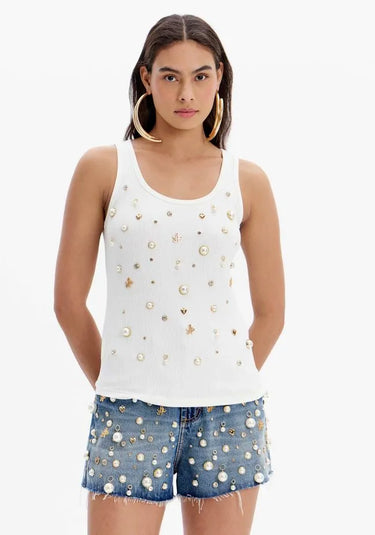 502RG001012 - LP BLUSA REGATA CANELADA JUSTA COM PINGENTES