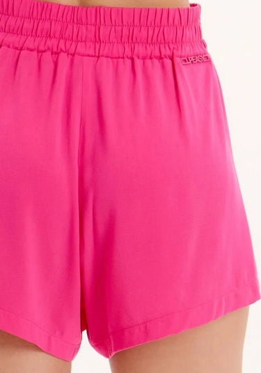 502SH001508 - LP SHORT CURTO COM AMARRAÇÃO E ASSINATURA LATERAL