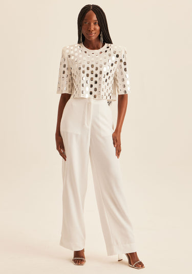 502TS003214-LP T-SHIRT CROPPED COM OMBREIRA