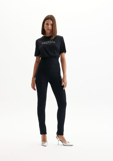 502TS004260 - LP T-SHIRT MANGA CURTA COM APLICACAO
