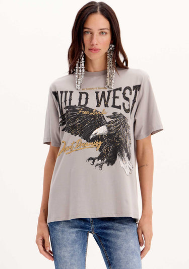 502TS004644 - MYFT OVERSIZED T-SHIRT WITH LOCAL PRINT