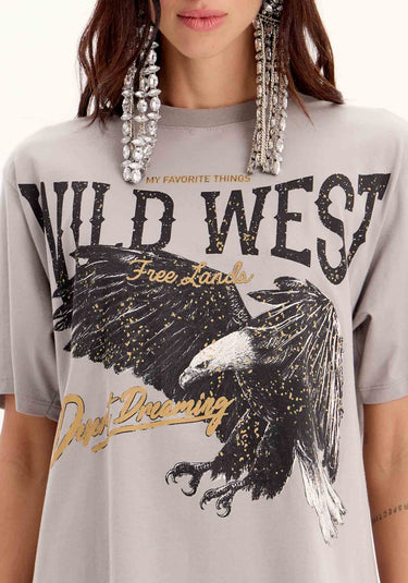 502TS004644 - MYFT OVERSIZED T-SHIRT WITH LOCAL PRINT